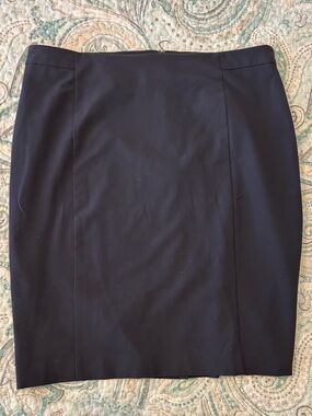 Ann Taylor Navy Pencil Skirt Women’s Size 18 Curvy Fit
